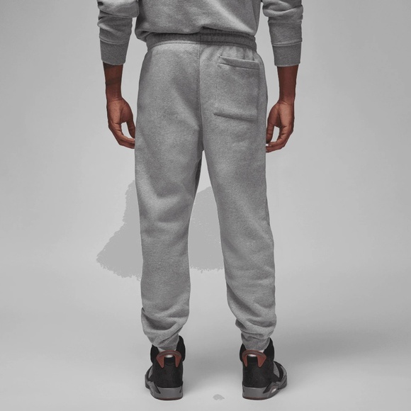 Nike Jordan Essentials Fleece Men's Pants - Carbon Heather - Large - DQ7340-091 - Picture 11 of 14
